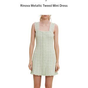 Maje tweed mini dress. size 36